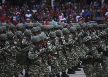 El ejército de Venezuela está en alerta máxima por el despliegue de buques estadounidenses cerca de sus costas. Créditos: Carlos Becerra/Bloomberg