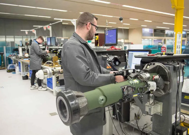 Industria armamentística británica