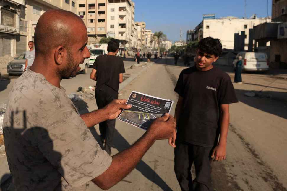 Pánico en Gaza después que Israel emitió una nueva orden de evacuación