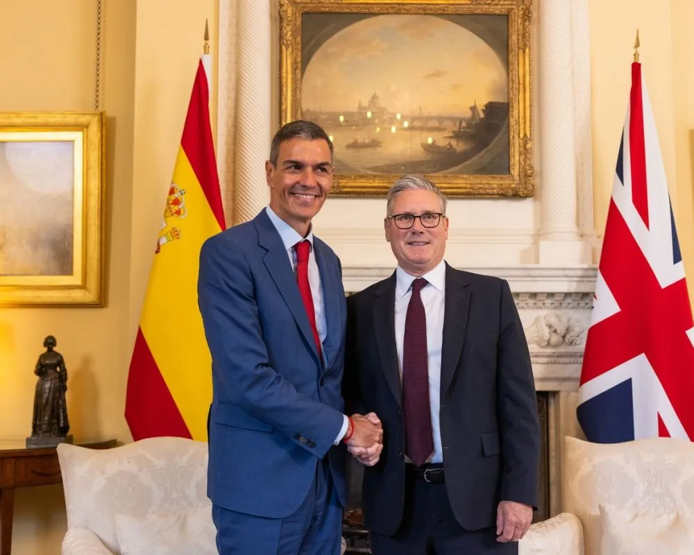 Sánchez y Starmer sellan histórico acuerdo político bilateral sobre Gibraltar y cooperación internacional