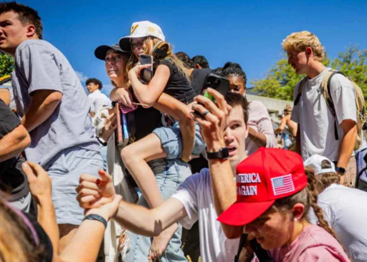 El asesinato de Charlie Kirk profundiza la violencia política en Estados Unidos / Créditos: AP Photo