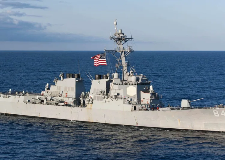 Estados Unidos utiliza su poderío naval para proyectar su hegemonía global en Créditos: MC2 K. Anderson/Marina de EE.UU.