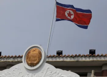 Bandera Corea del Norte