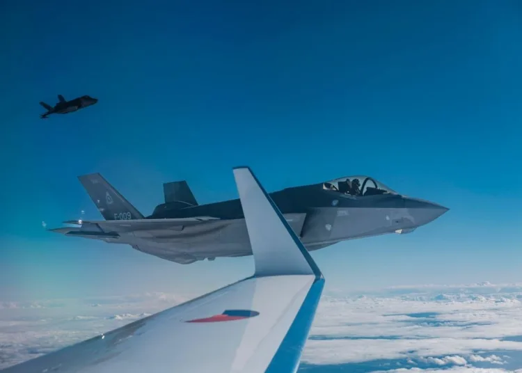 F-35 de la Fuerza Aerea de Paises Bajos - Ruben Brekelmans vía X