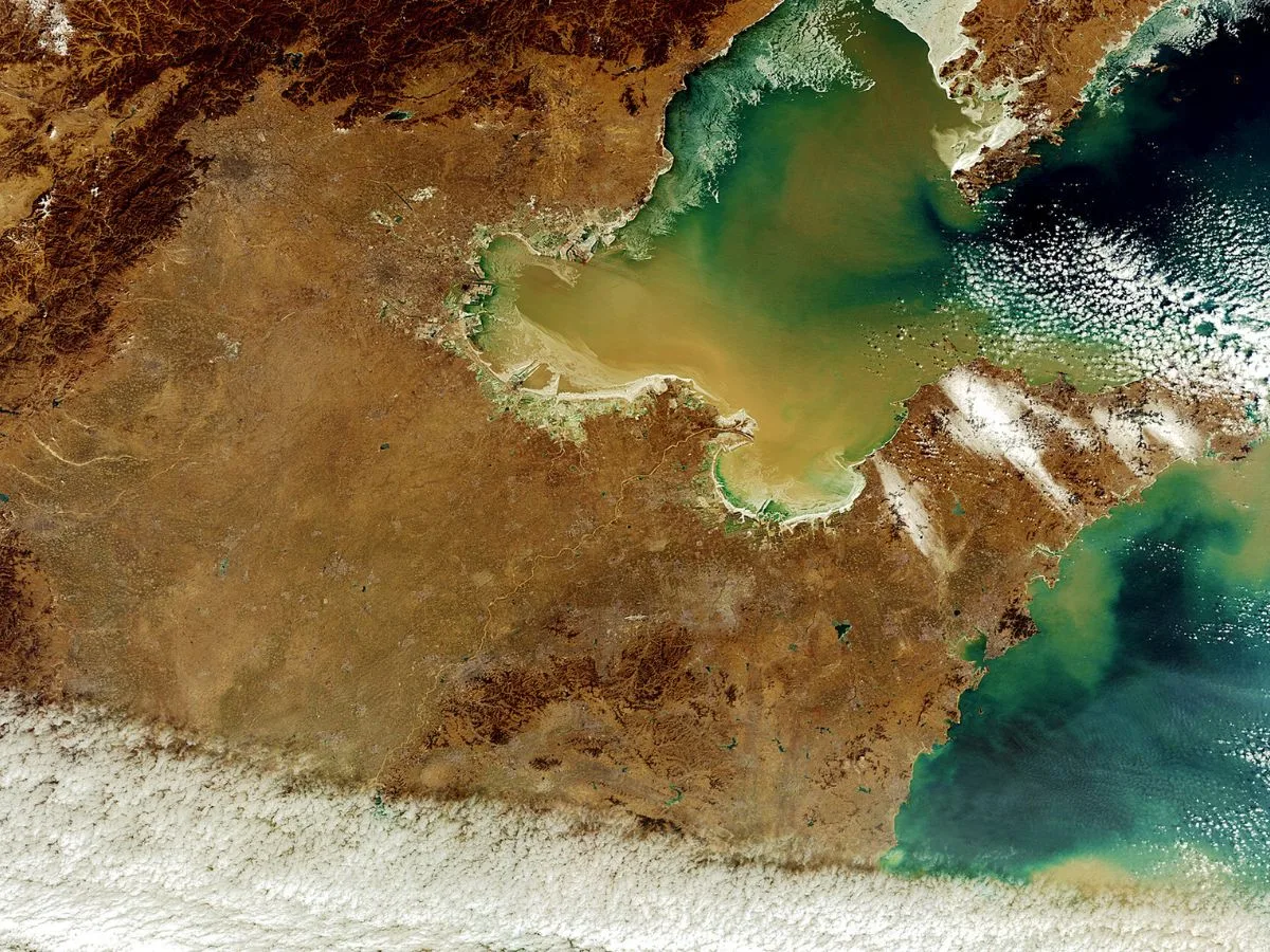 China intensifica presión sobre Corea del Sur en el Mar Amarillo con estructuras en la zona de medidas provisionales y sanciones