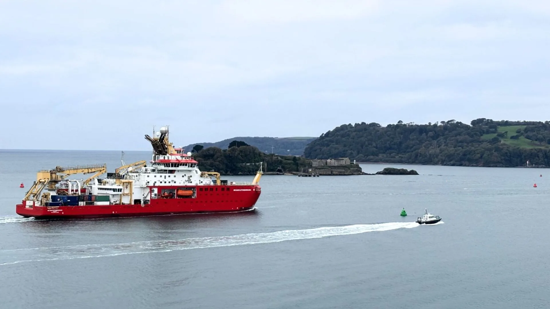 Reino Unido activa su despliegue en la Antártida con el RRS Sir David Attenborough como protagonista