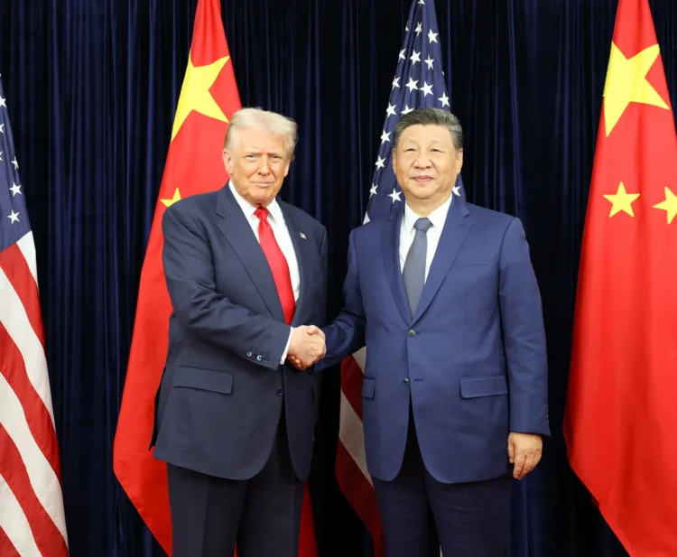 Donald Trump y Xi Jinping. Créditos: Chinese Embassy in US