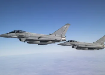 Typhoon MalvinaCréditos: Ministerio de defensa británico/Real Fuerza Aérea s