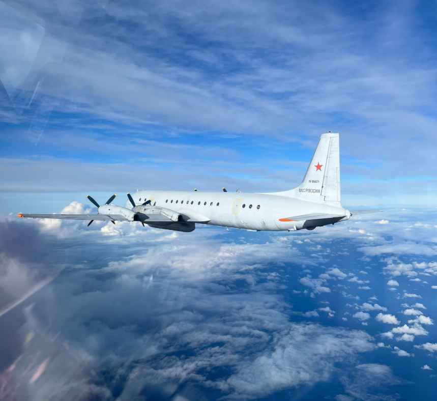 Polonia intercepta un avión espía de Rusia sobre el Mar Báltico, en plena tensión con la OTAN