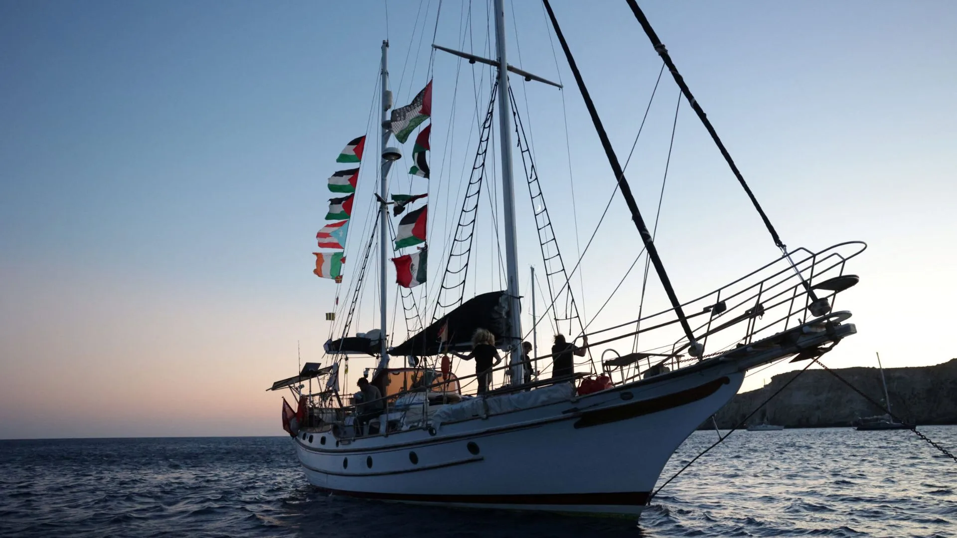 Israel intercepta la flotilla Global Sumud rumbo a Gaza