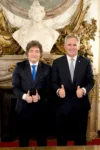 Pablo Quirno y Javier Milei