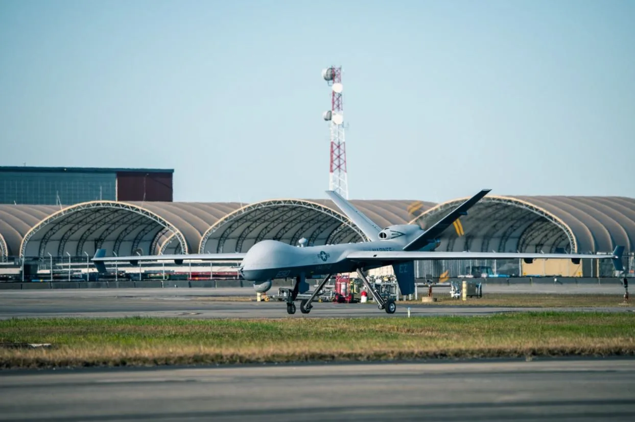 Los Marines de Estados Unidos despliegan drones MQ-9A en el Sur de China para ayudar a Filipinas en tareas de vigilancia