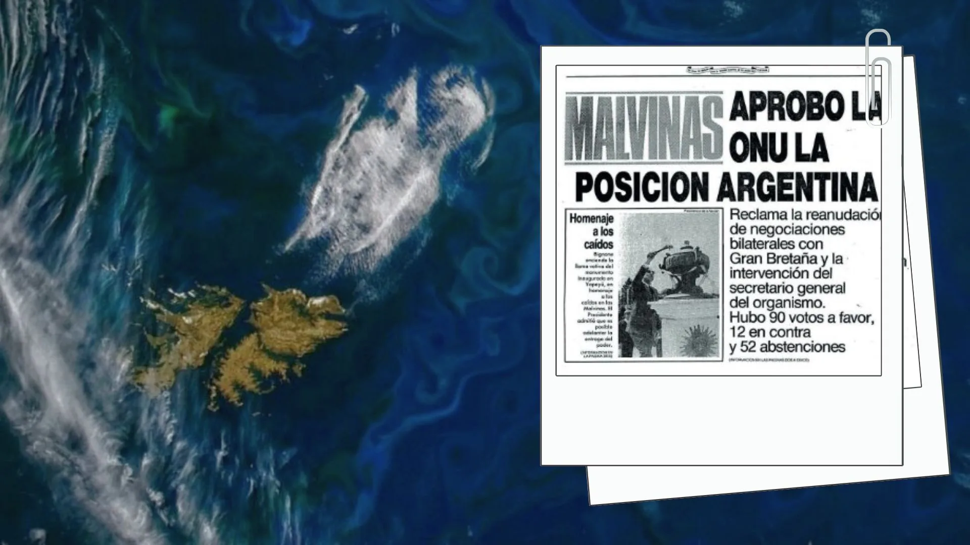 Se cumplen 43 años de la Resolución 37/9, clave para la Argentina y su reclamo soberano sobre las Islas Malvinas