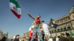 Marcha de la llamada Generación Z del 15 noviembre en el Zócalo de la Ciudad de México.EVA FONSECA/AFP via Getty Images
