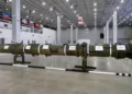 Los componentes del sistema de misiles de crucero SSC-8/9M729 se exhiben durante una rueda de prensa organizada por los Ministerios de Defensa y Asuntos Exteriores de Rusia en el Patriot Expocentre, cerca de Moscú, Rusia, el 23 de enero de 2019. REUTERS/Maxim Shemetov/Foto de archivo