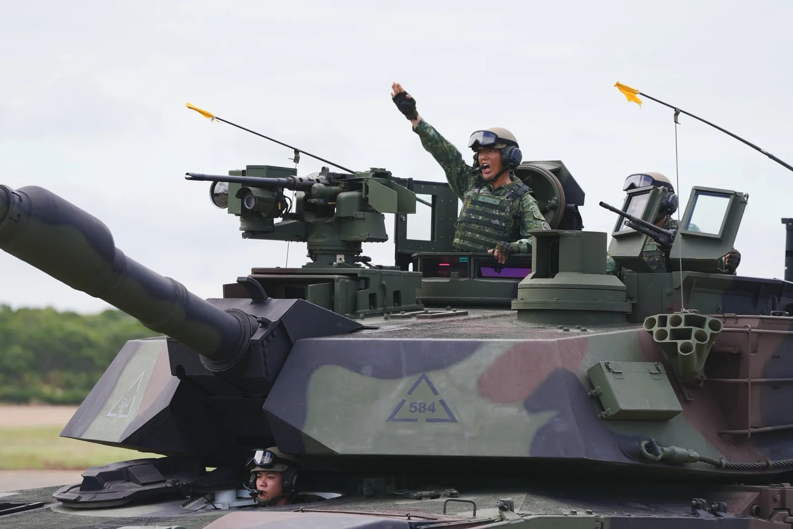 China advierte a Taiwán tras la incorporación de los nuevos tanques M1A2T Abrams adquiridos a EE.UU.