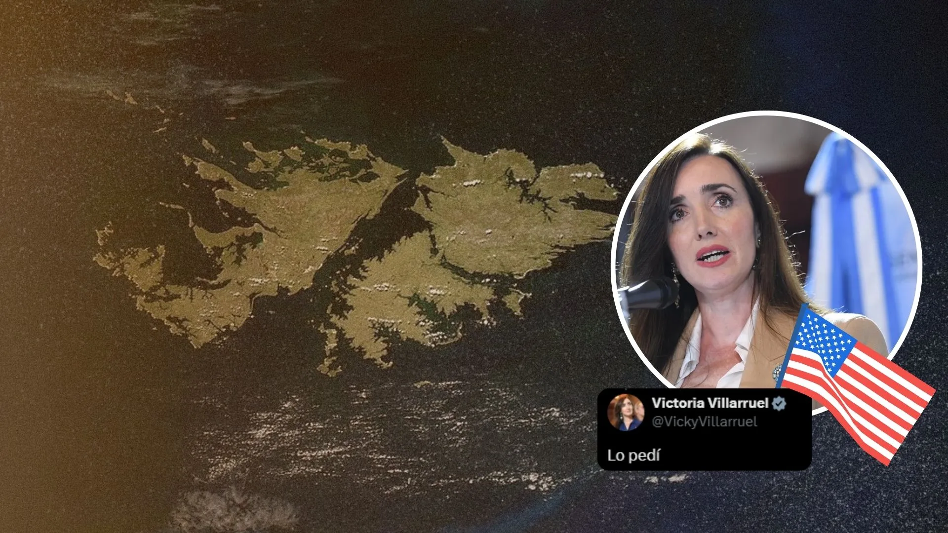 La vicepresidente Victoria Villarruel afirma haber pedido la mediación de EE.UU. a favor de Argentina en el reclamo de soberanía de las Islas Malvinas