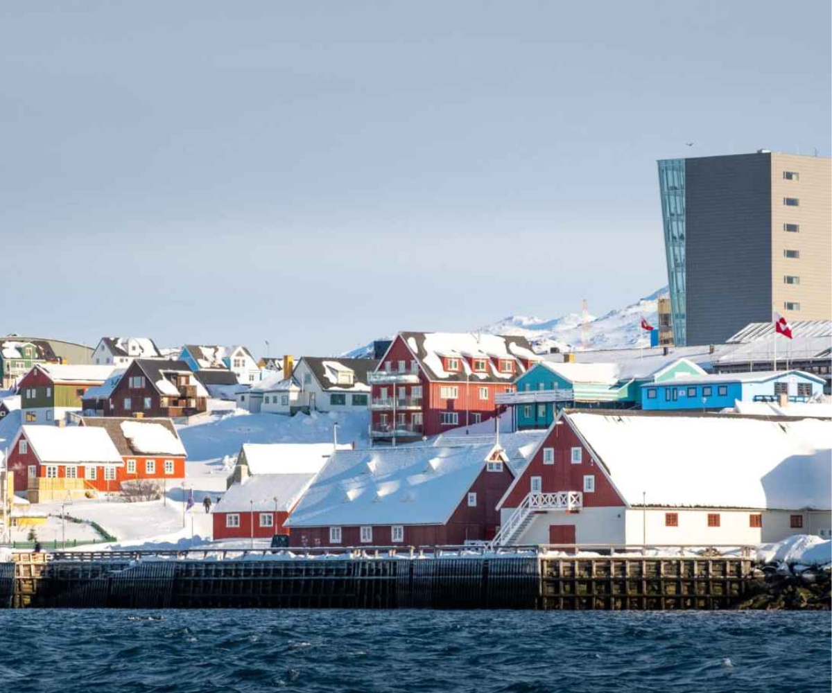 Nuuk, capital de Groenlandia
