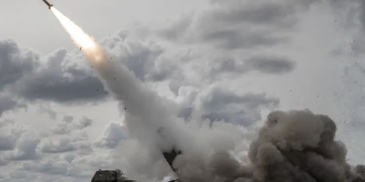 Sistemas de cohetes HIMARS de Lockheed Martin Fotografías por Adrienne Surprenant /MYOP para The Wall Street Journal