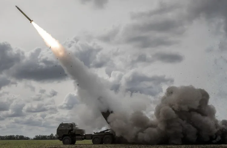 Sistemas de cohetes HIMARS de Lockheed Martin Fotografías por Adrienne Surprenant /MYOP para The Wall Street Journal