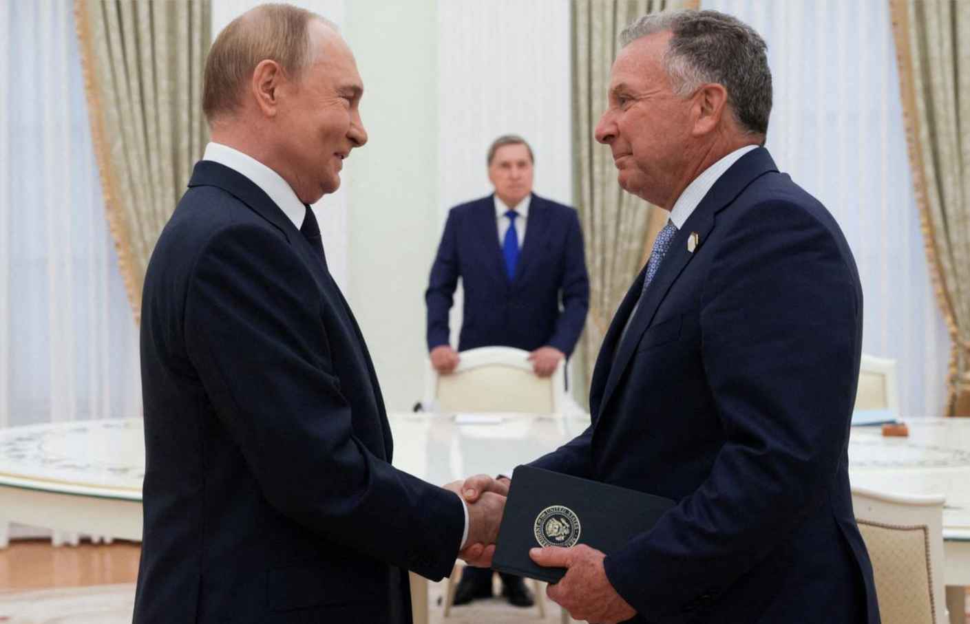 Vladimir Putin y Steve Witkoff