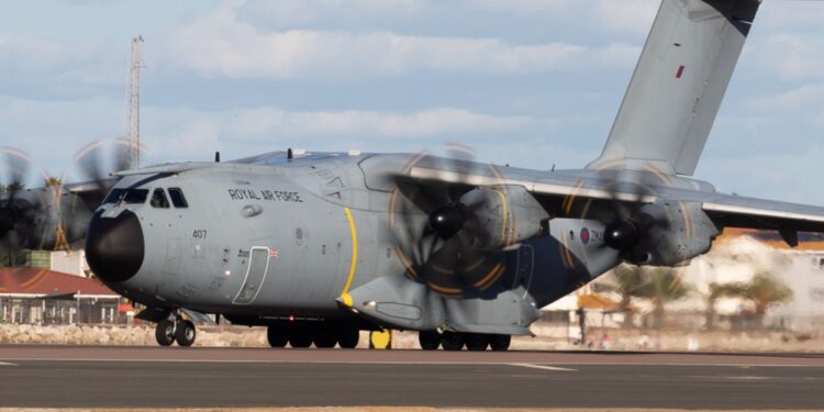 Airbus A400M Atlas C.1 del Reino Unido