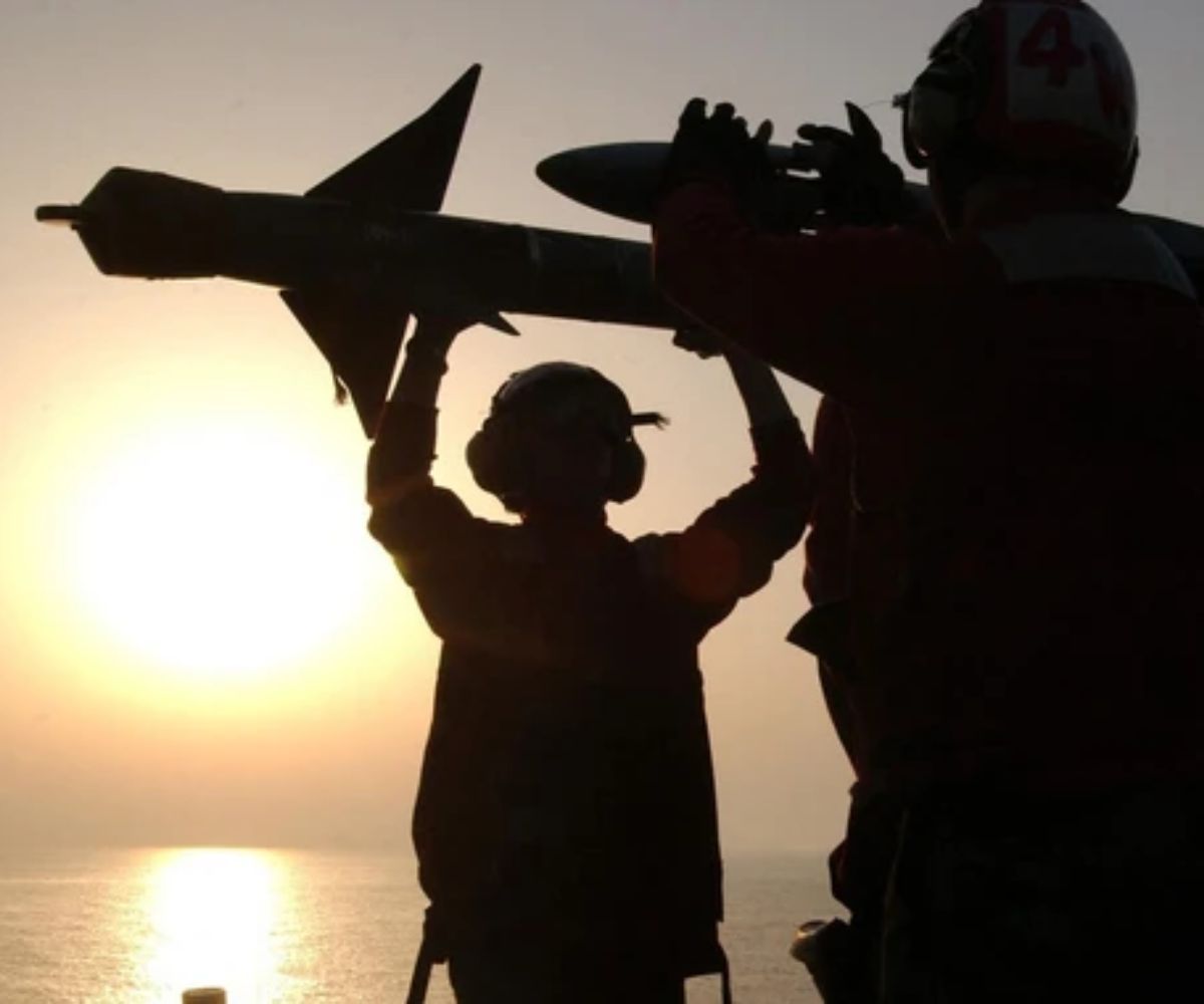 Misil AIM-9X Sidewinder.