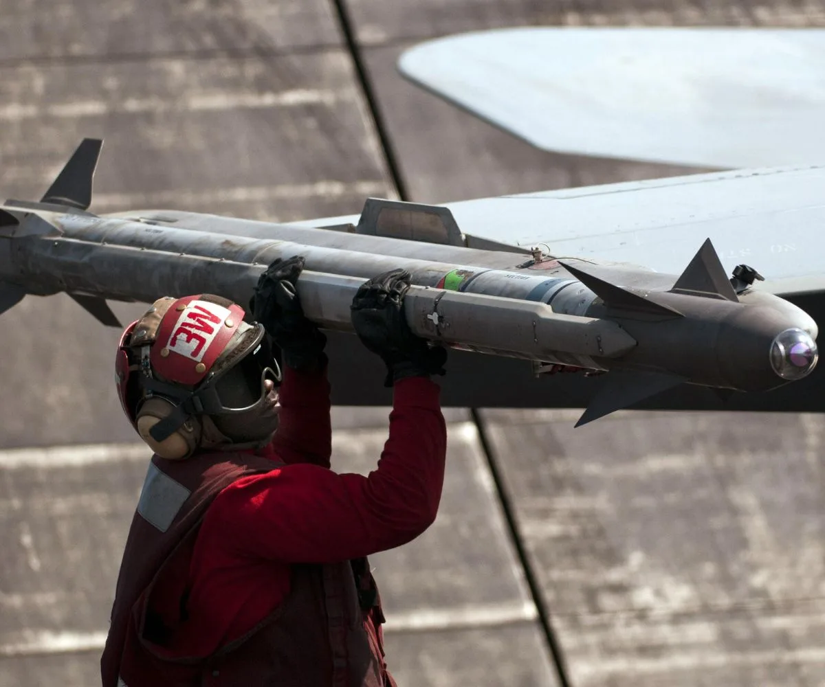 Misil AIM-9X Sidewinder.