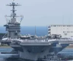 El regreso del USS George Washington a Japón provocó una protesta / Créditos: The National Interest