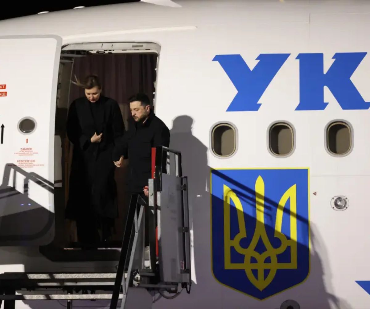 Avión presidencial de Volodímir Zelenski