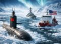 La competencia estratégica entre China y Estados Unidos por el Ártico. Créditos: imagen generada con Inteligencia Artificial/Escenario Mundial
