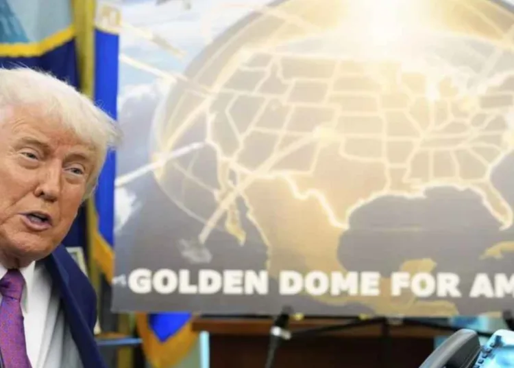Trump domo dorado