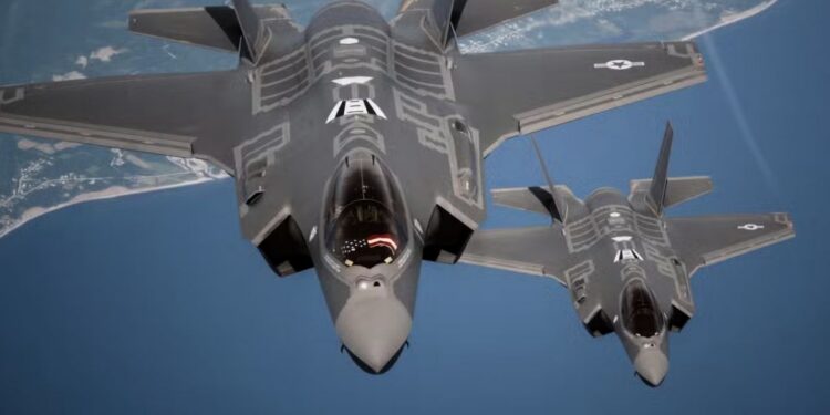 Aviones de combate F-35 de Estados Unidos