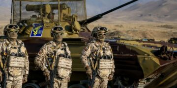 ejercicio conjunto antiterrorista de la Organización de Cooperación de Shanghái, denominado Sahand 2025,