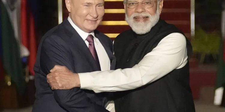 Modi y Putin