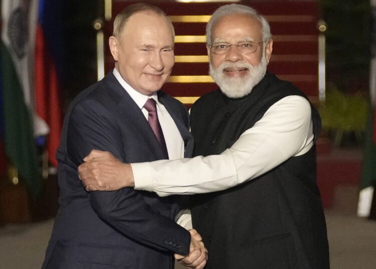 Modi y Putin