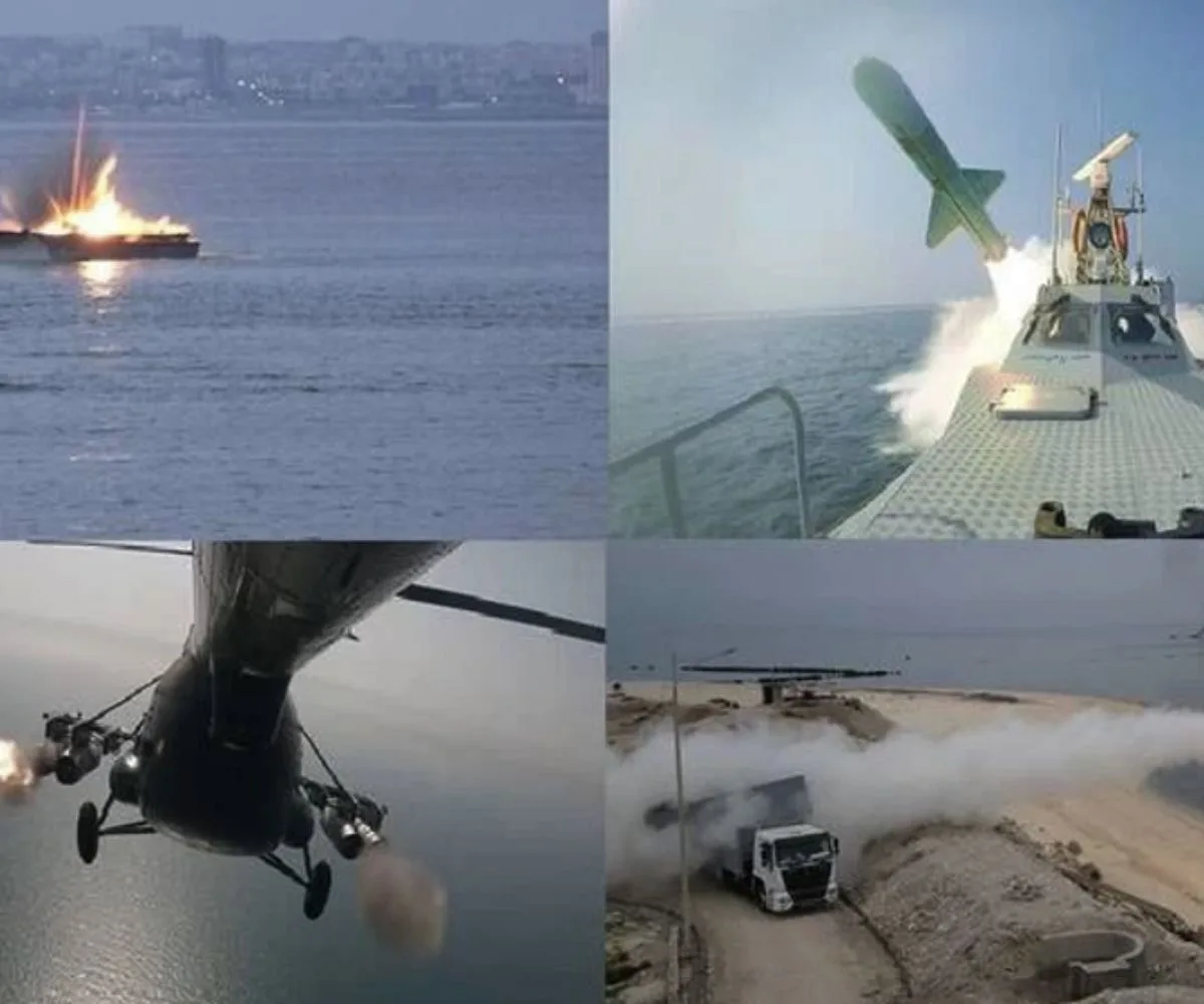 Irán ejercicios navales