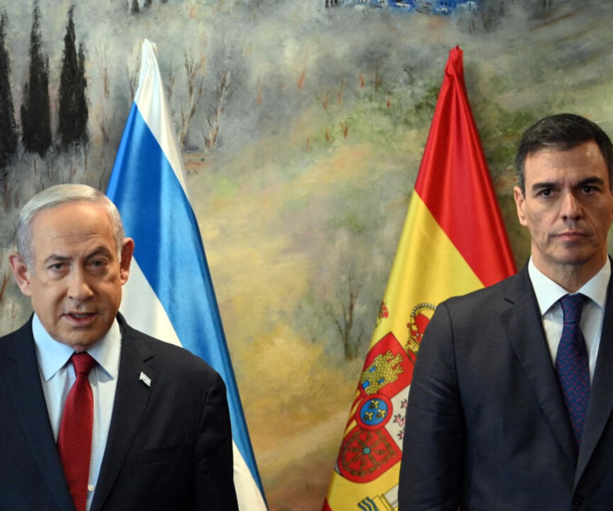 Netanyahu y Pedro Sánchez