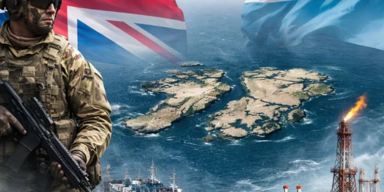 Causa Malvinas a lo largo del 2025. Créditos: imagen generada con Inteligencia Artificial/Escenario Mundial