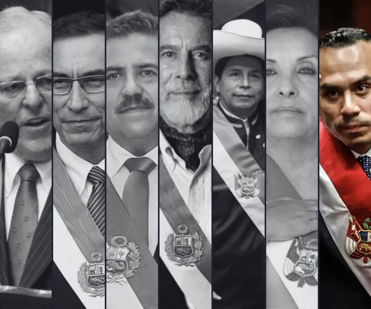 Presidentes del Perú desde 2016 hasta 2025