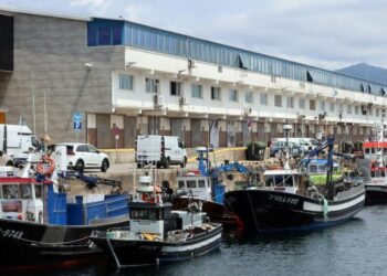 puerto de Vigo, España