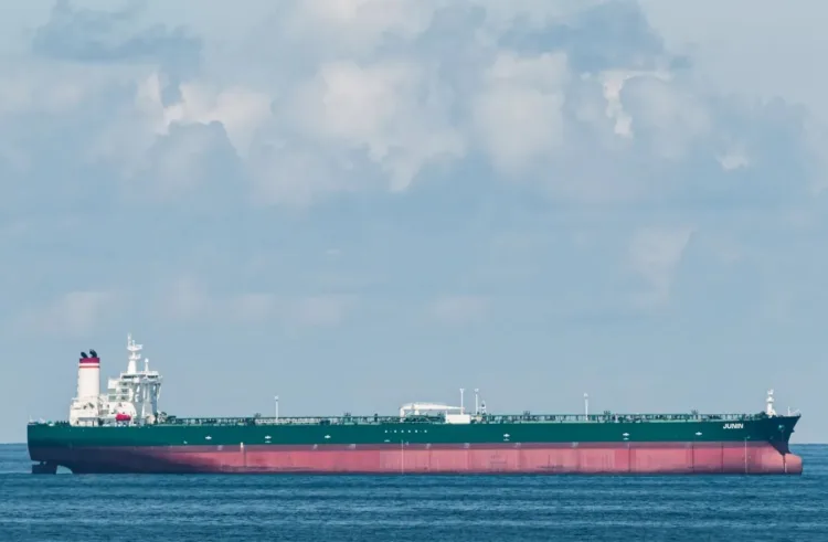 VLCC Thousand Sunny. Crédito: Timothy Cameron vía Marine Traffic