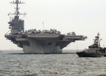 El portaaviones nuclear USS George Washington.