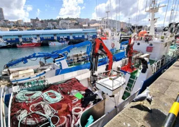 Pesqueros en el puerto de Vigo, en una imagen de archivo Oscar Vázquez