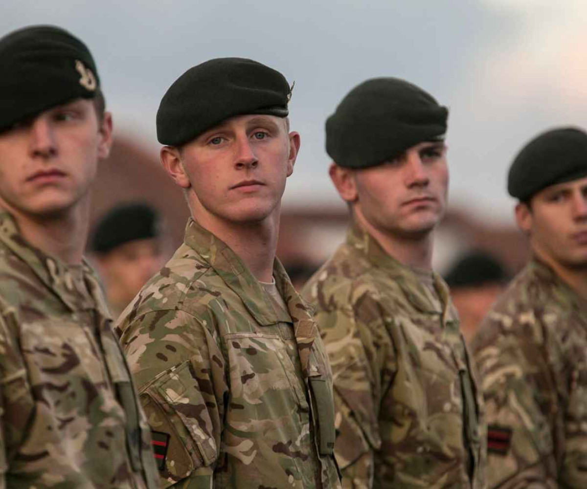 Reclutas británicos