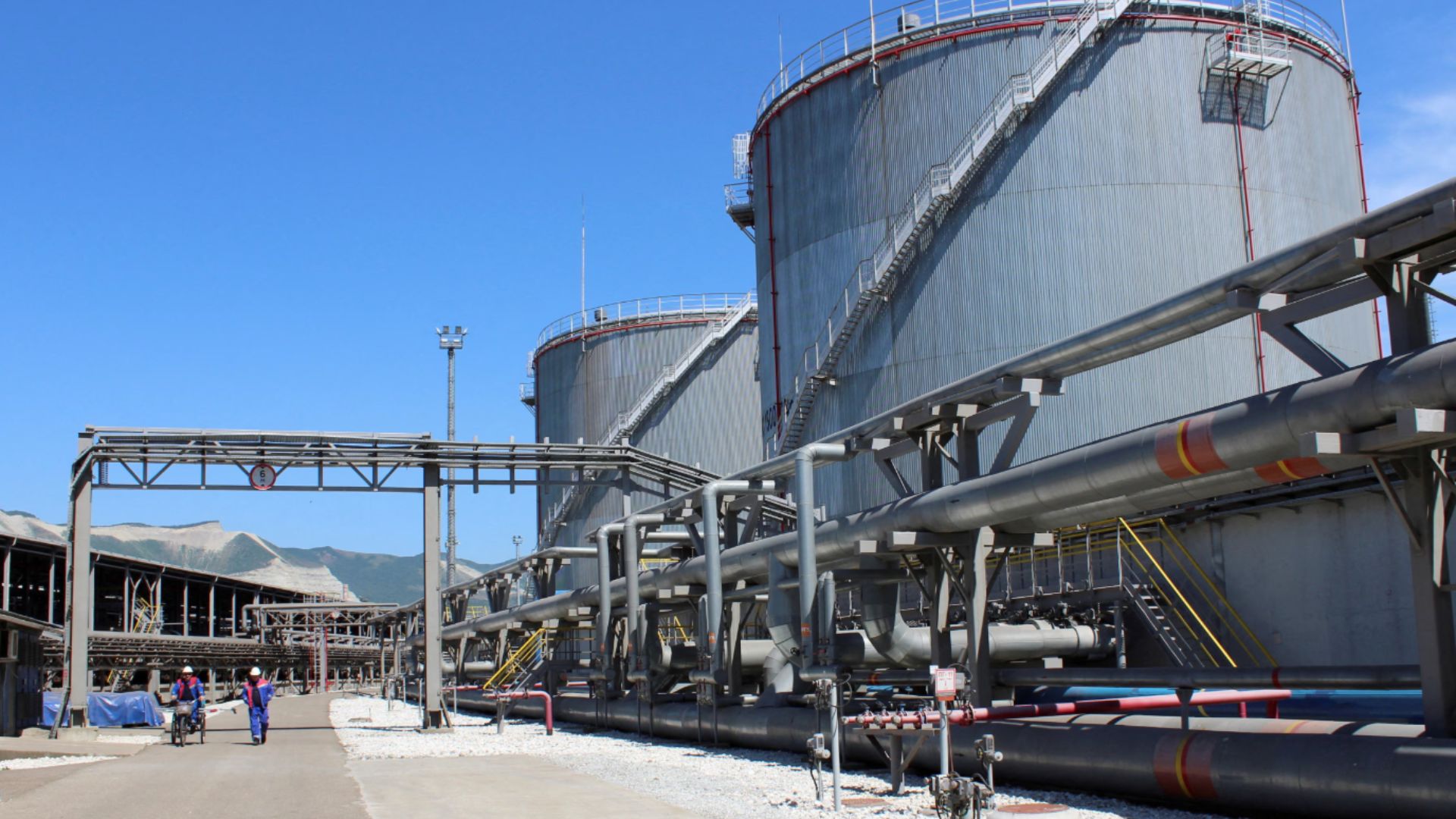 Terminal del Consorcio del Oleoducto del Caspio (CPC) en el Mar Negro