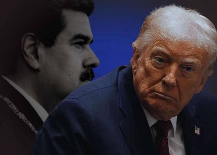 Donald Trump y Nicolás Maduro.