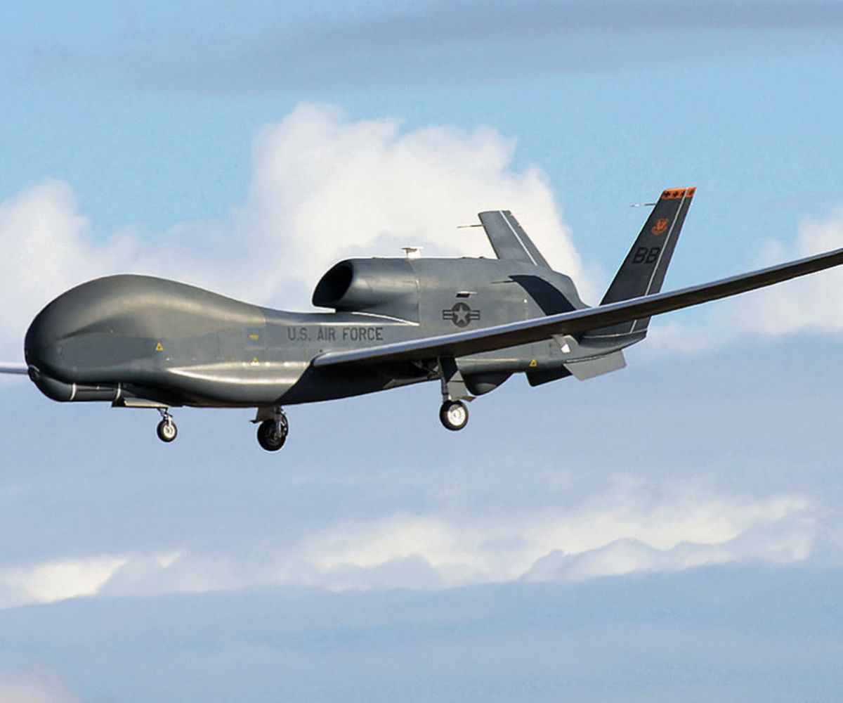 RQ-4B Global Hawk. Créditos: Fuerza Aérea de los Estados Unidos