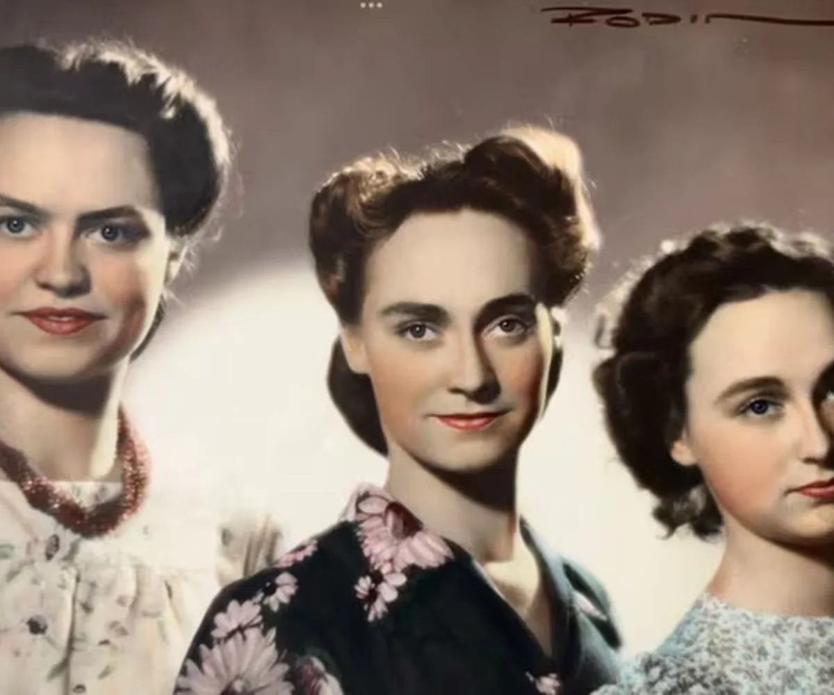 Las hermanas Babs, Minna y Ruth Morton; las dos últimas actuaron como espías en Argentina. Créditos: BBC