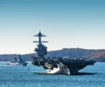 portaaviones USS Gerald Ford. Créditos: telemundonuevainglaterra